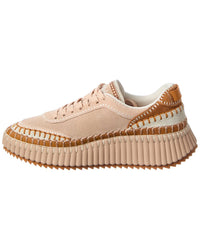Chloé Nama Leather & Suede Sneaker