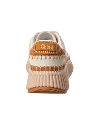 Chloé Nama Leather & Suede Sneaker