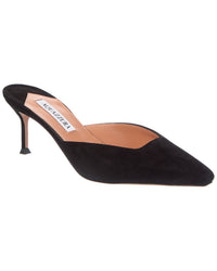 Aquazzura Anok 65 Suede Mule