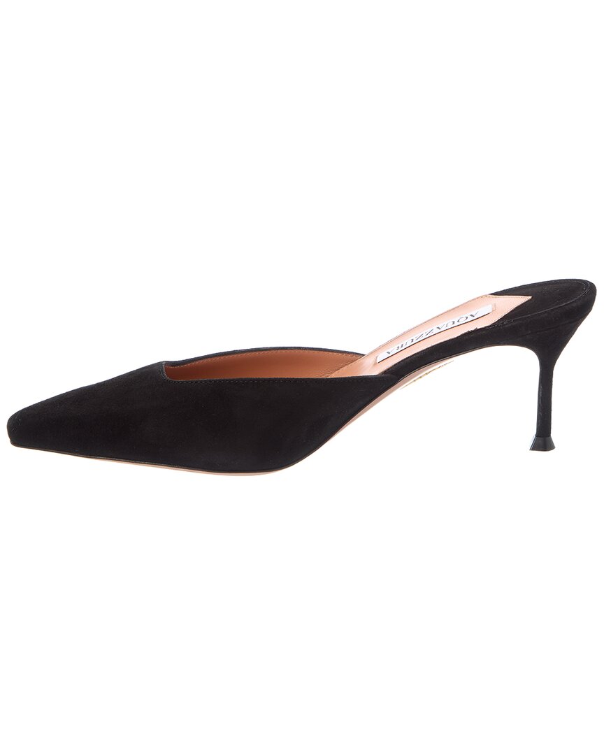 Aquazzura Anok 65 Suede Mule