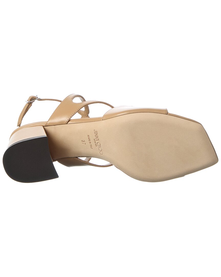 Jimmy Choo Azilia 45 Leather Sandal