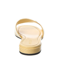 Jimmy Choo Dina Snake-Embossed Leather Sandal
