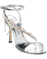 Jimmy Choo Lula 100 Leather Sandal