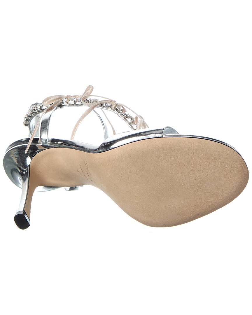 Jimmy Choo Lula 100 Leather Sandal
