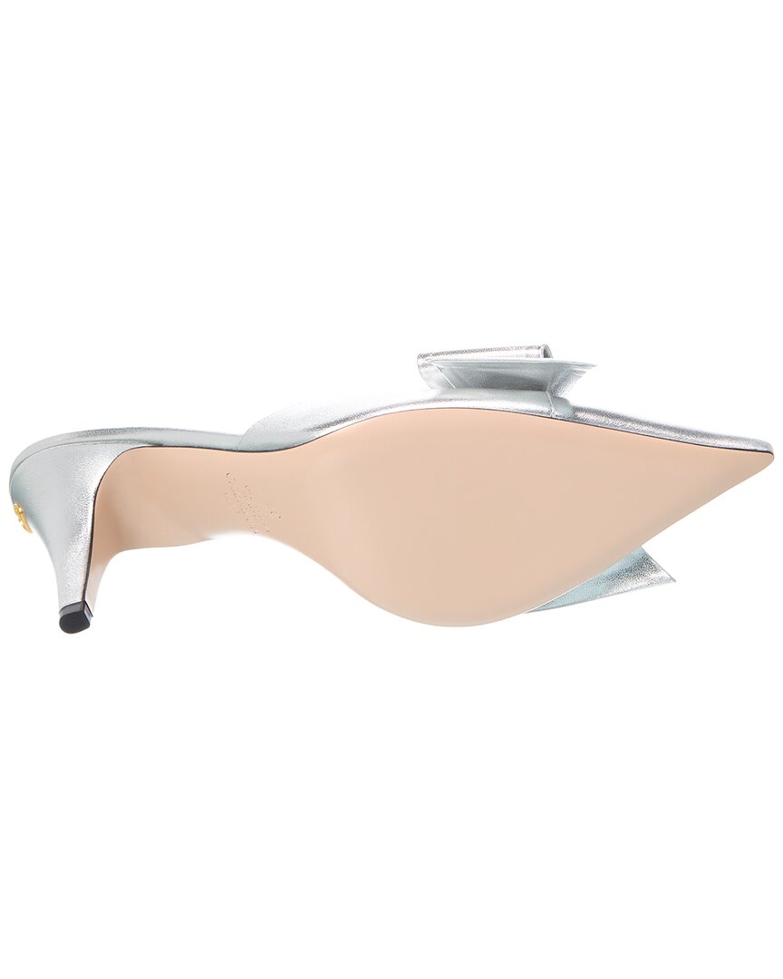 Valentino Vlogo Signature 85 Leather Mule