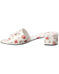 Dolce & Gabbana Dg Logo Leather Sandal