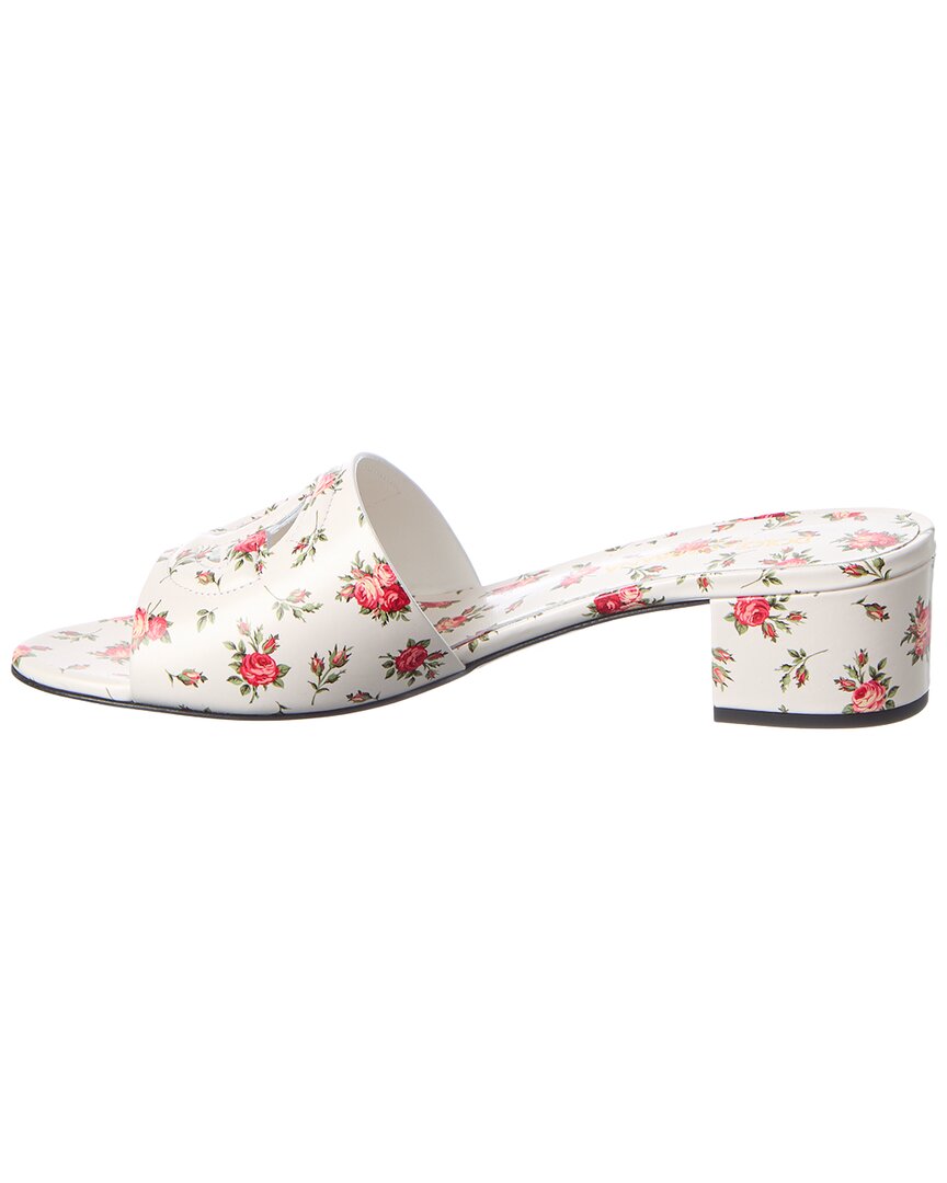 Dolce & Gabbana Dg Logo Leather Sandal
