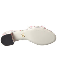 Dolce & Gabbana Dg Logo Leather Sandal