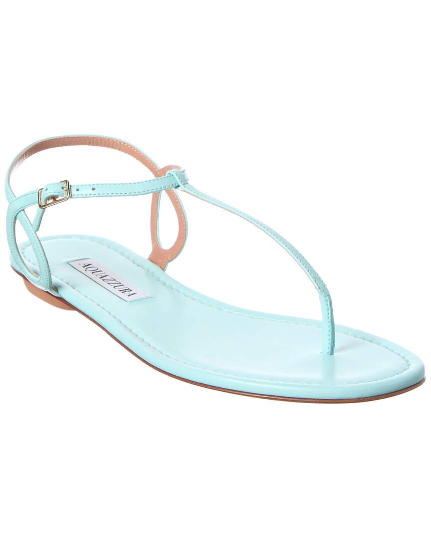 Aquazzura Almost Bare Leather Sandal