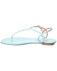 Aquazzura Almost Bare Leather Sandal