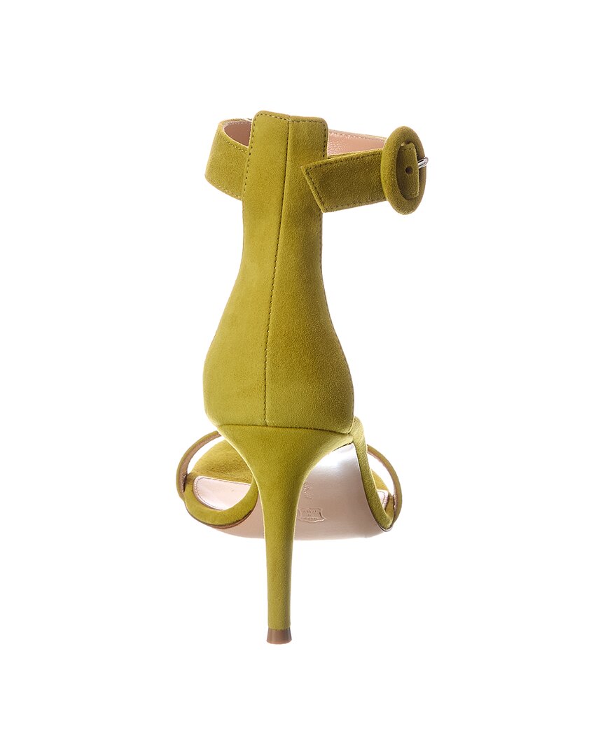 Gianvito Rossi Portofino 85 Suede Sandal