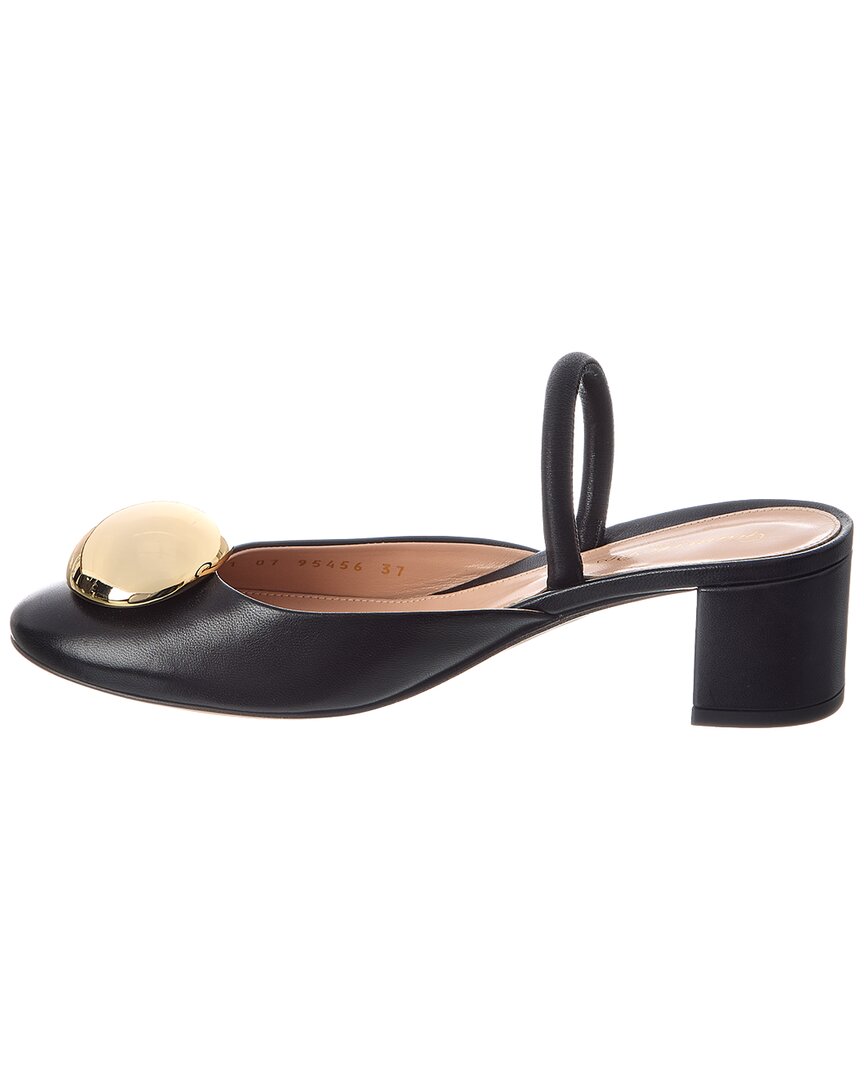 Gianvito Rossi Sphera 45 Leather Pump