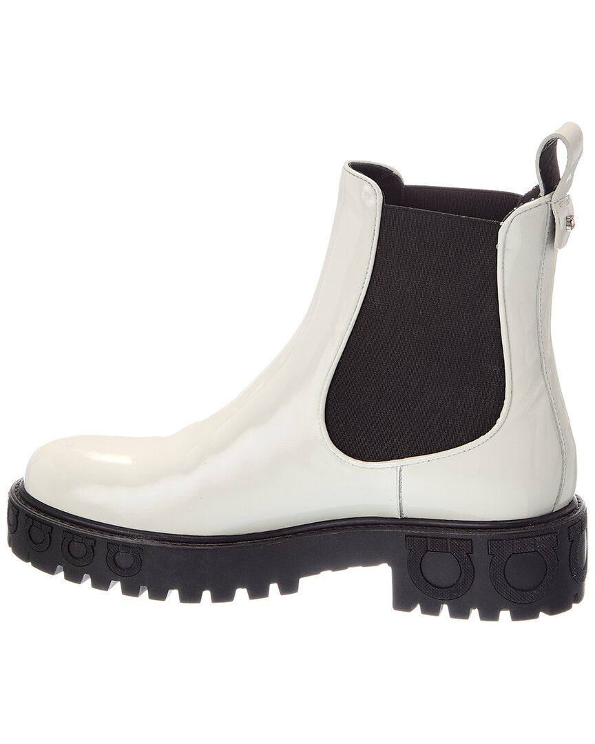 Ferragamo Ferragamo Varsi Patent Boot