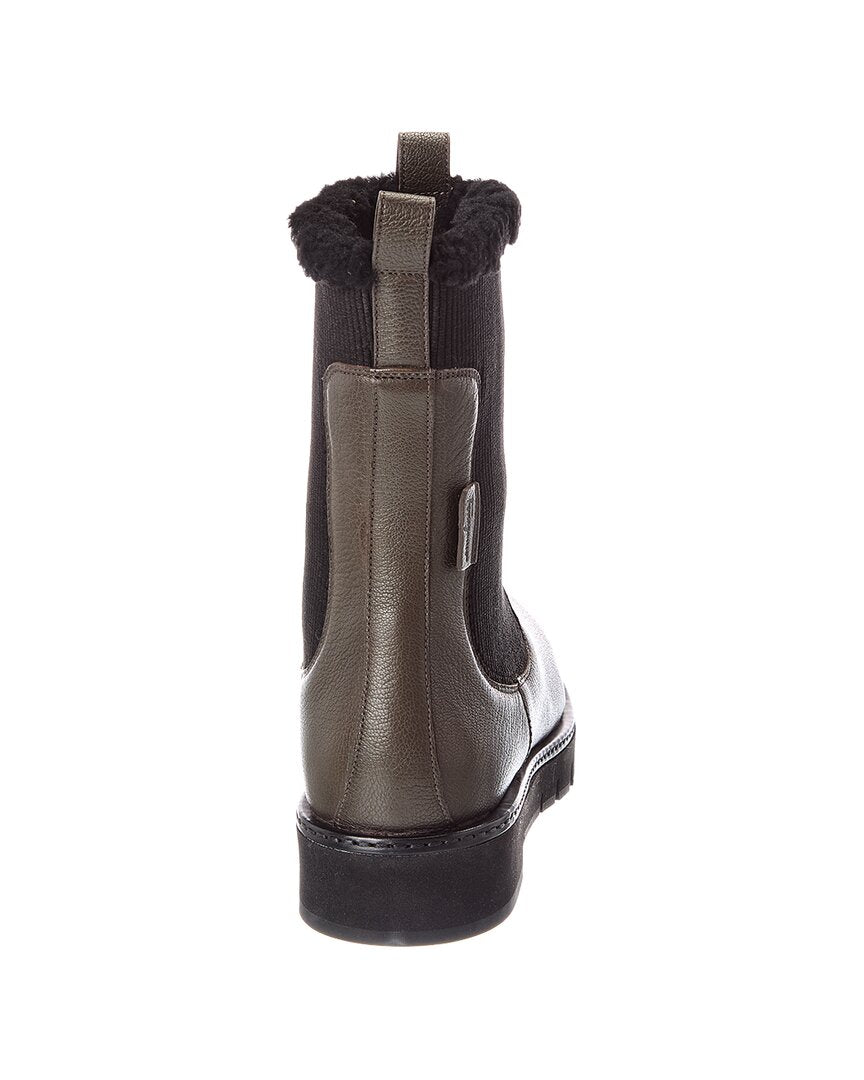 Ferragamo Ferragamo Rook Leather Boot