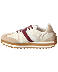 Ferragamo Iulia Suede-Trim Sneaker