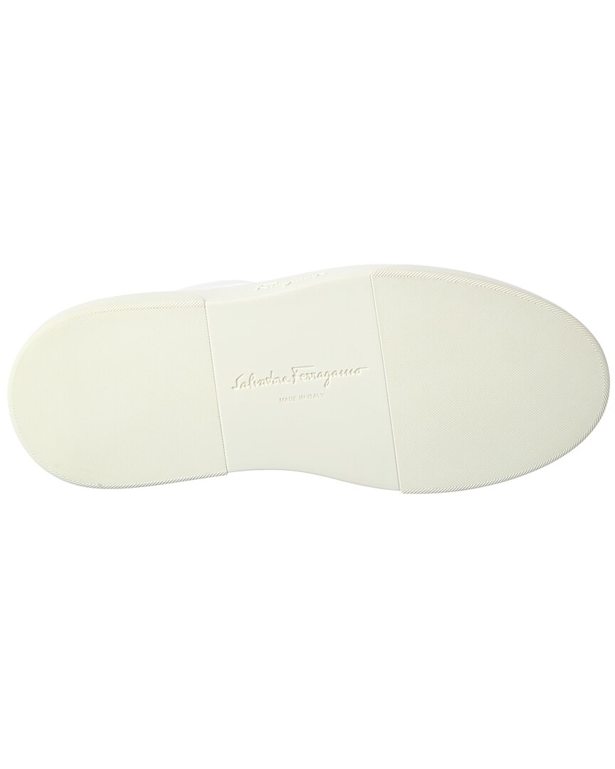 Ferragamo Cassandra Leather Sneaker