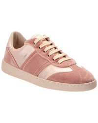 Ferragamo Dracone Velvet Sneaker