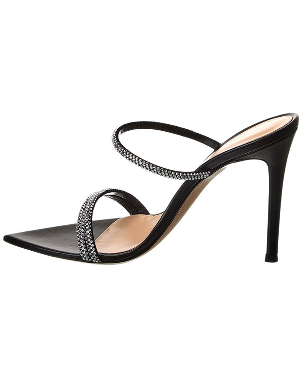 Gianvito Rossi Cannes 105 Leather Sandal
