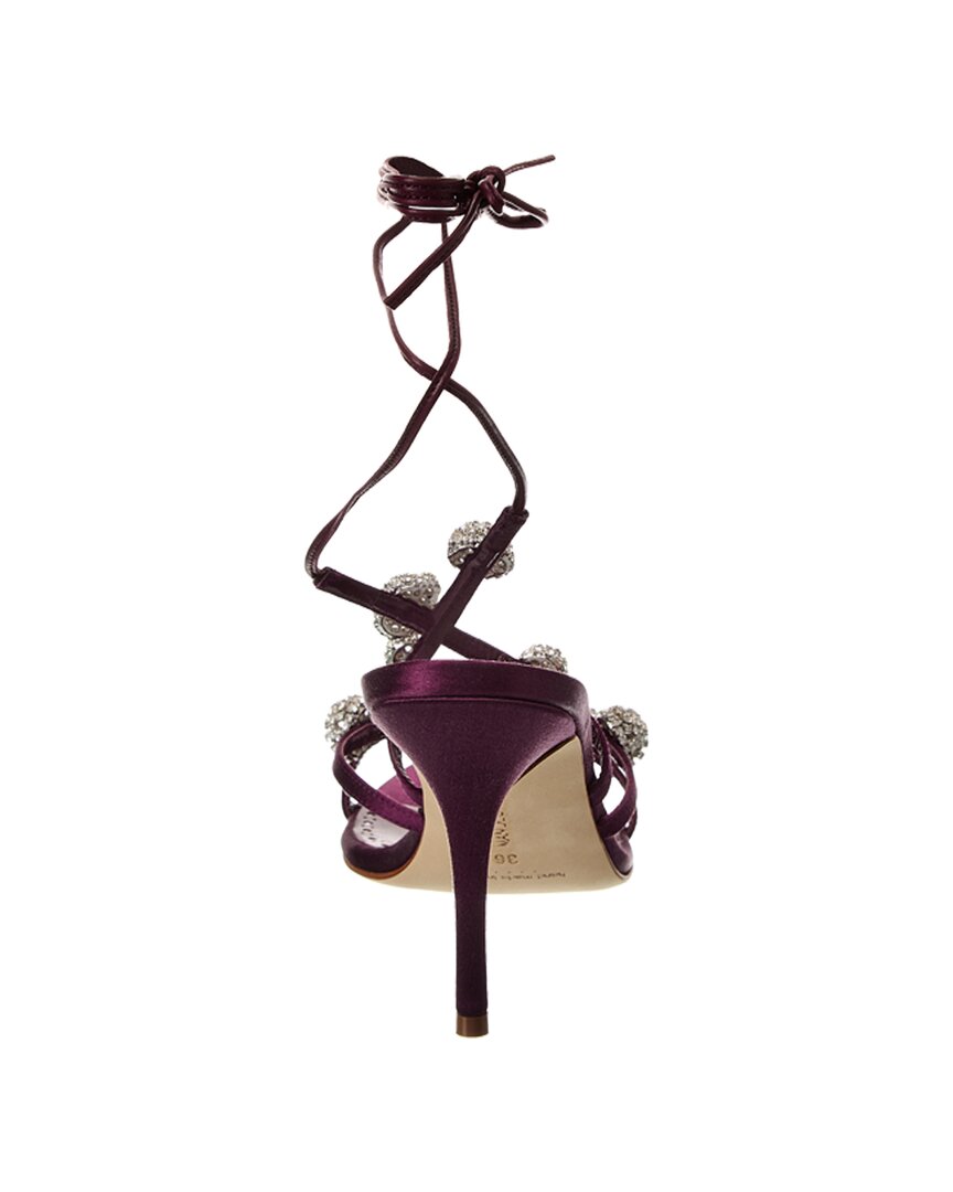 Manolo Blahnik Elsaka 90 Satin Sandal – Bluefly