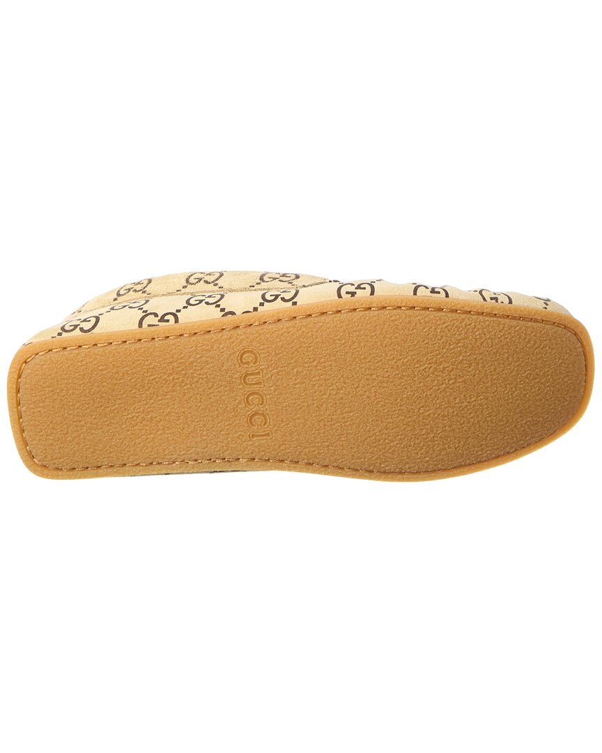 Gucci Gucci Driver Wool & Leather Loafer