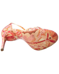 Ferragamo Ines X5 Leather Sandal