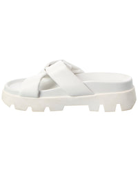 Ferragamo Air Lug Leather Sandal