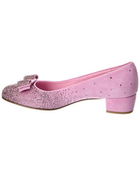 Ferragamo Vara Suede Pump
