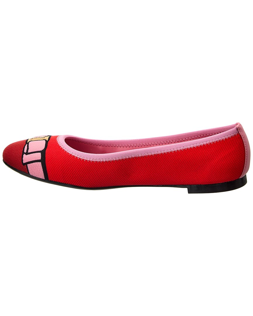 Ferragamo Varina Knit Flat