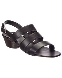 Ferragamo Trezze Leather Sandal