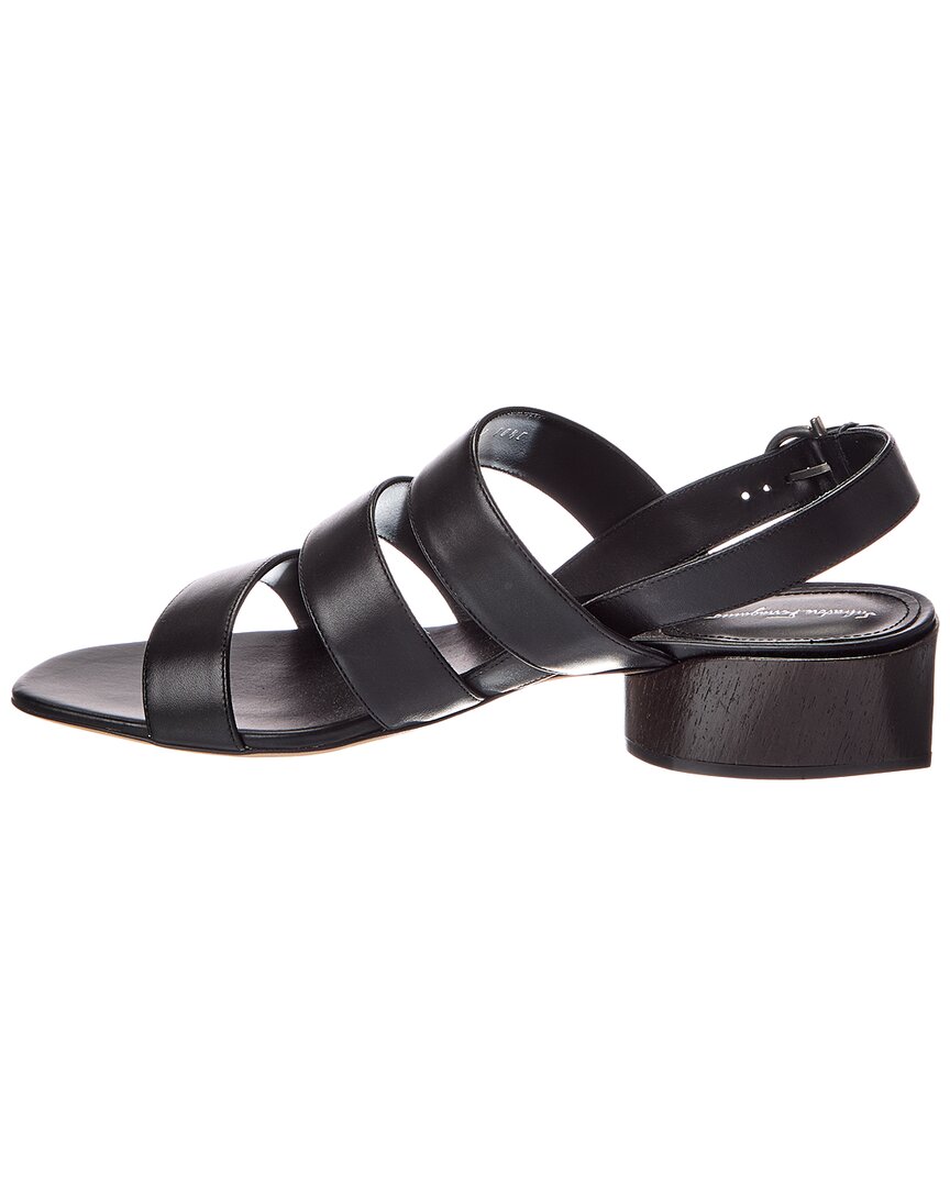 Ferragamo Trezze Leather Sandal