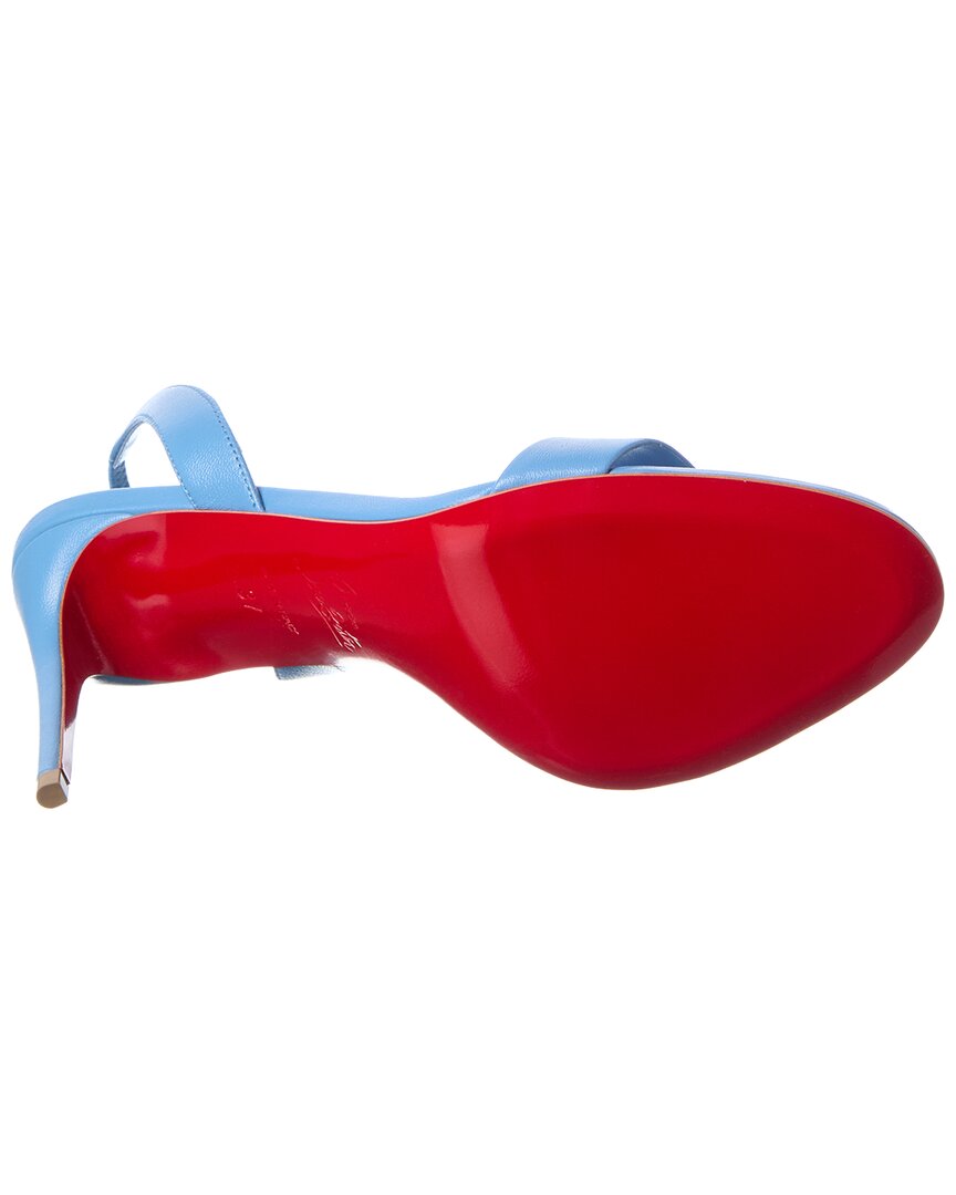 Christian Louboutin O Marylin 85 Leather Slingback Sandal