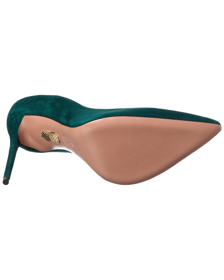 Aquazzura Purist Logo Suede Pump