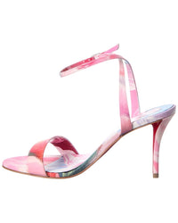 Christian Louboutin Miss Z 80 Canvas Sandal