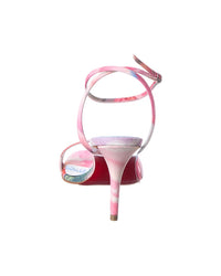 Christian Louboutin Miss Z 80 Canvas Sandal
