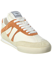 Chloé Kick Leather & Suede Sneaker