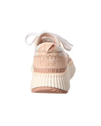 Chloé Nama Nylon & Suede Platform Sneaker