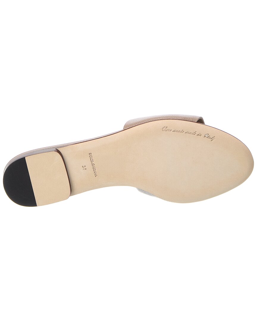 Dolce & Gabbana Dg Leather Sandal