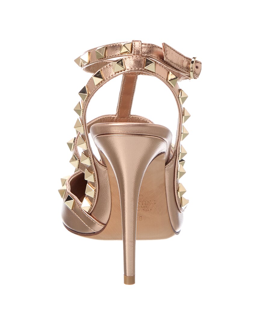Valentino Rockstud Caged 100 Leather Pump