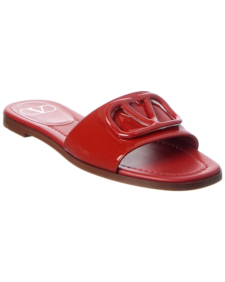 Valentino Vlogo Signature Patent Sandal