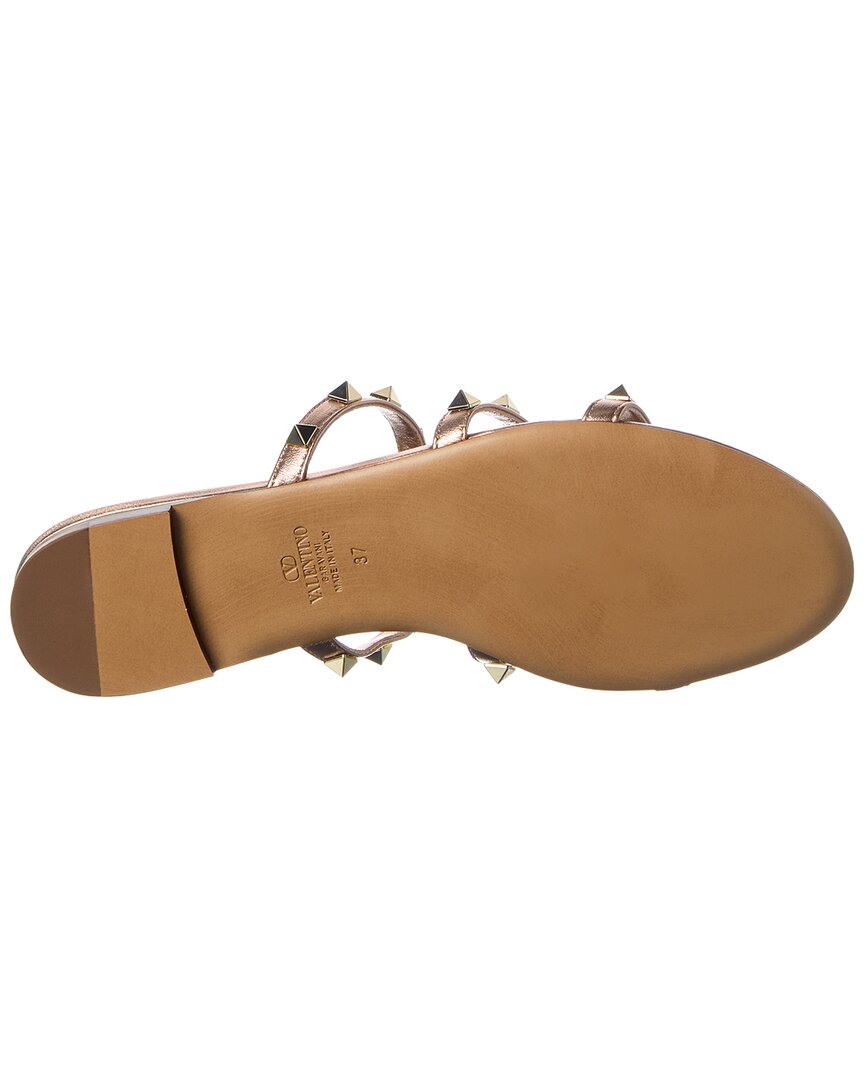 Valentino Rockstud Caged Leather Sandal