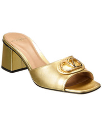 Valentino Vlogo Signature 60 Leather Sandal