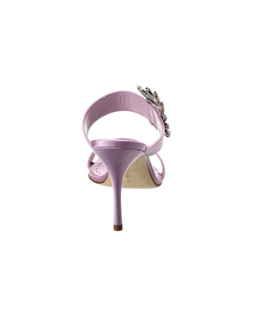 Manolo Blahnik Chivela 90 Satin Sandal