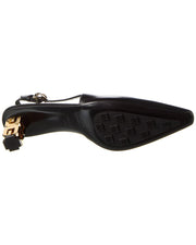 Givenchy 4G Cube Leather Slingback Pump