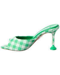 Aquazzura Canvas & Leather Sandal