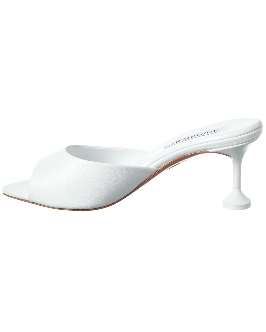 Aquazzura Bisous 65 Leather Sandal