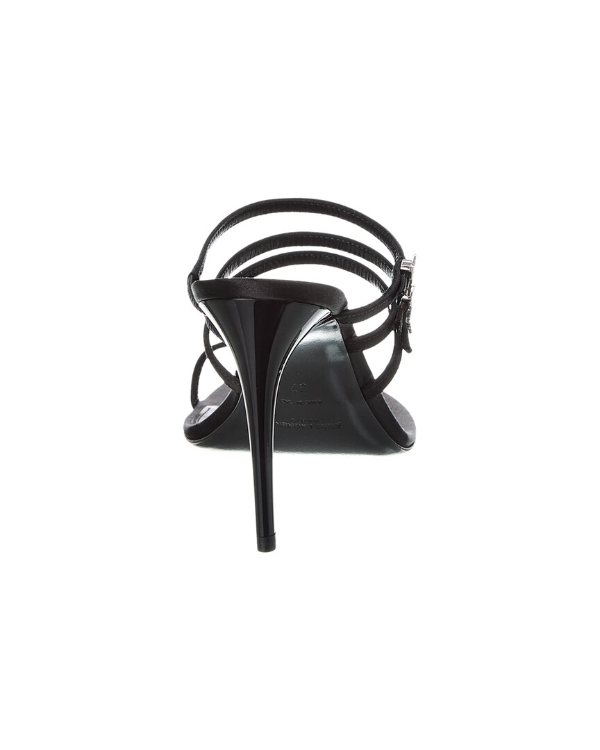 Saint Laurent Jerry 95 Satin Sandal