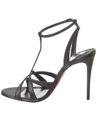 Christian Louboutin Tangueva 100 Leather Sandal