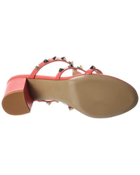 Valentino Rockstud Caged 60 Leather Sandal