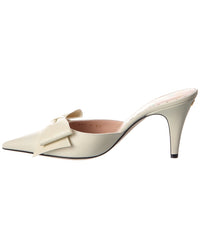 Valentino Vlogo Signature 85 Leather Mule