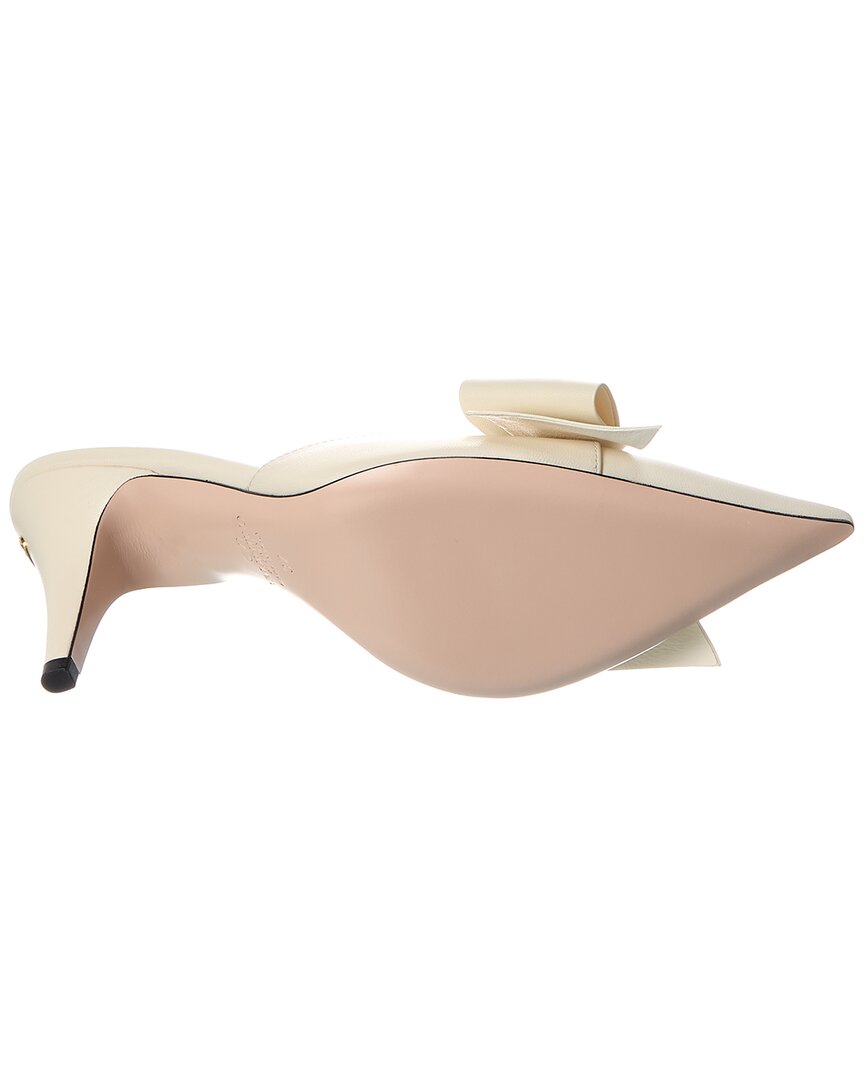 Valentino Vlogo Signature 85 Leather Mule
